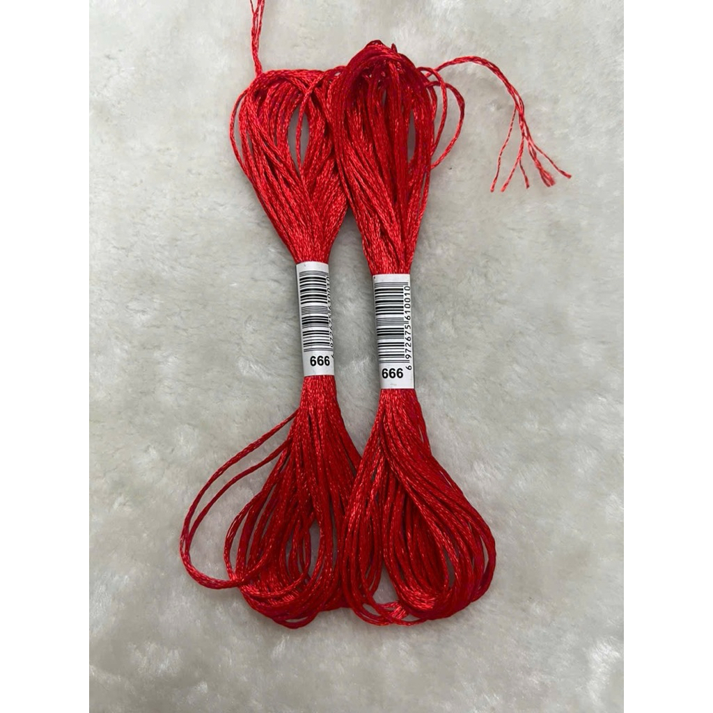 Chỉ lụa chọn màu theo hệ thống màu DMC (giá 1 tép) từ 150 - 899