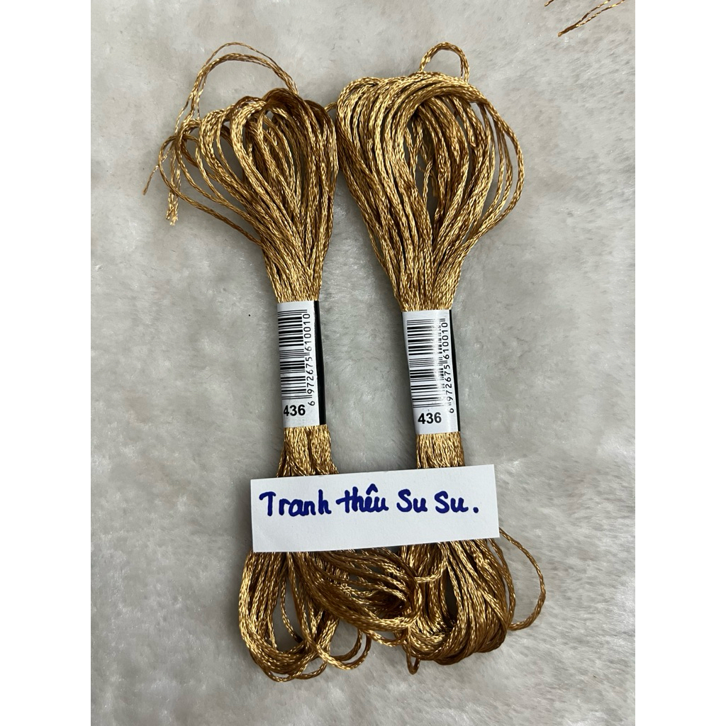 Chỉ lụa chọn màu theo hệ thống màu DMC (giá 1 tép) từ 150 - 899