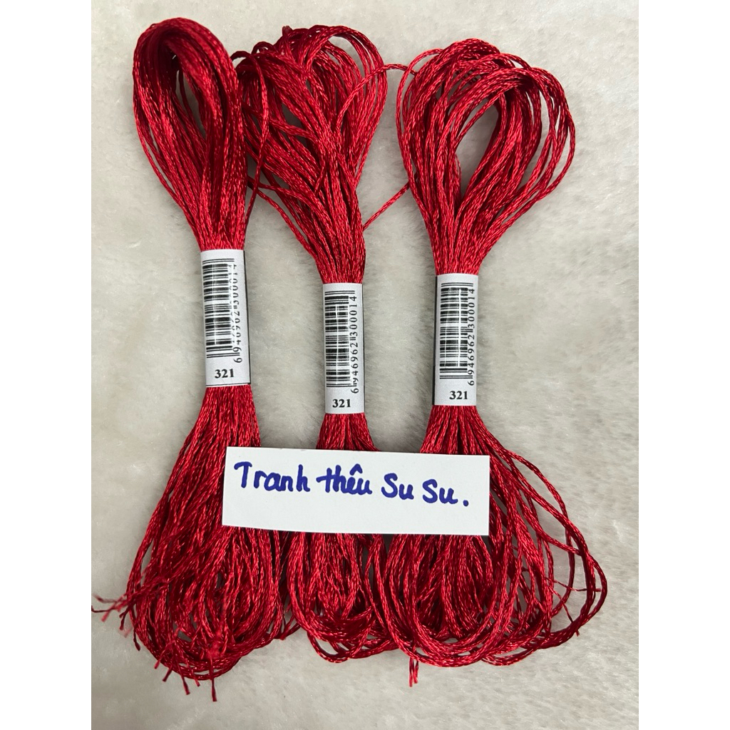 Chỉ lụa chọn màu theo hệ thống màu DMC (giá 1 tép) từ 150 - 899