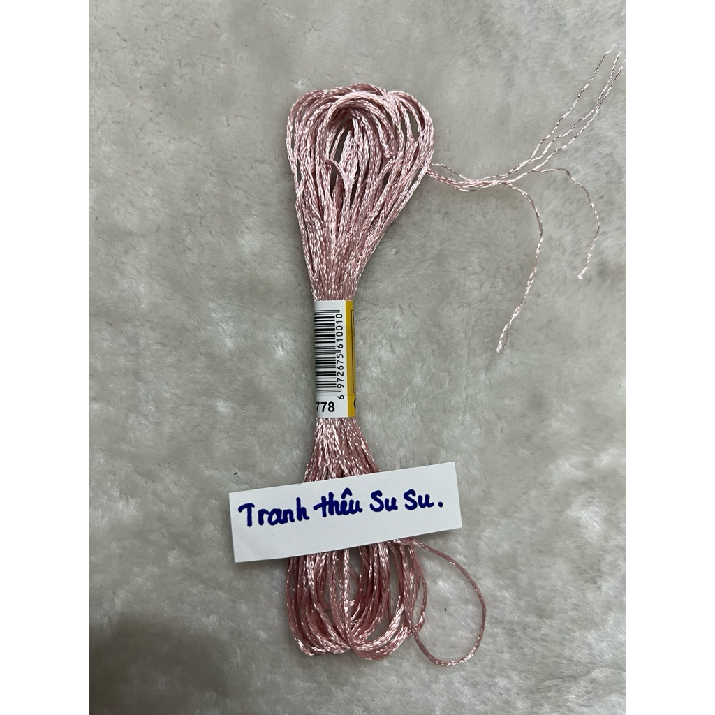 Chỉ lụa chọn màu theo hệ thống màu DMC (giá 1 tép) từ 150 - 899