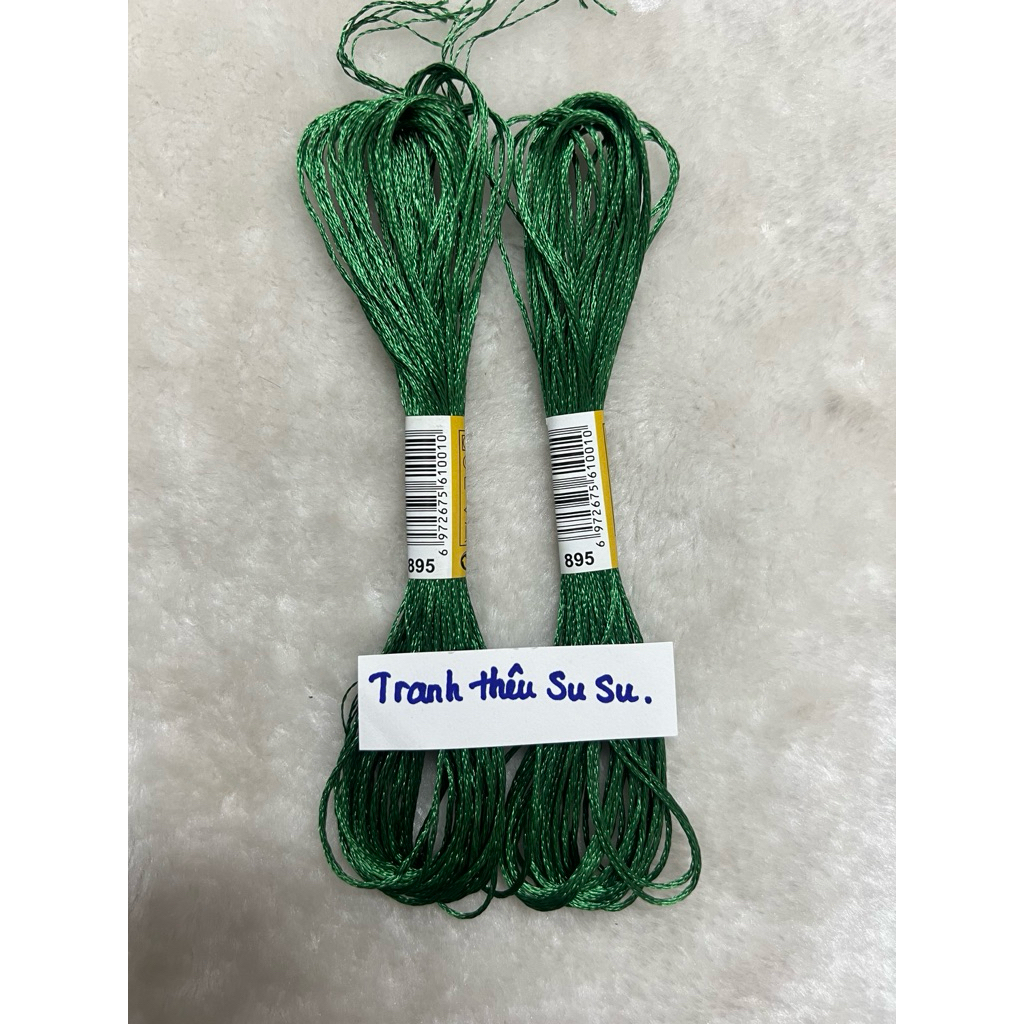 Chỉ lụa chọn màu theo hệ thống màu DMC (giá 1 tép) từ 150 - 899