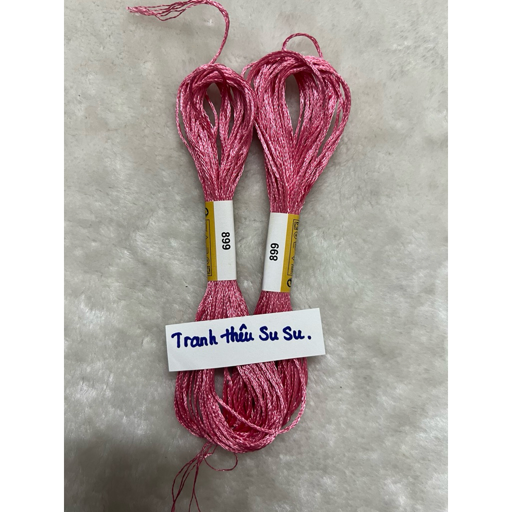 Chỉ lụa chọn màu theo hệ thống màu DMC (giá 1 tép) từ 150 - 899