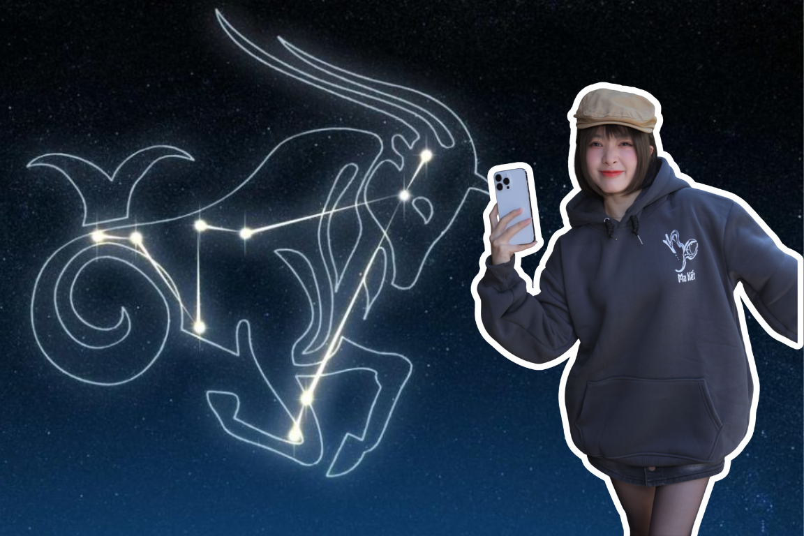 Hoodie Cung Ma Kết: Giải Pháp Phong Cách Cho Gen Z Yêu Chiêm Tinh Nhưng Ghét Phối Đồ