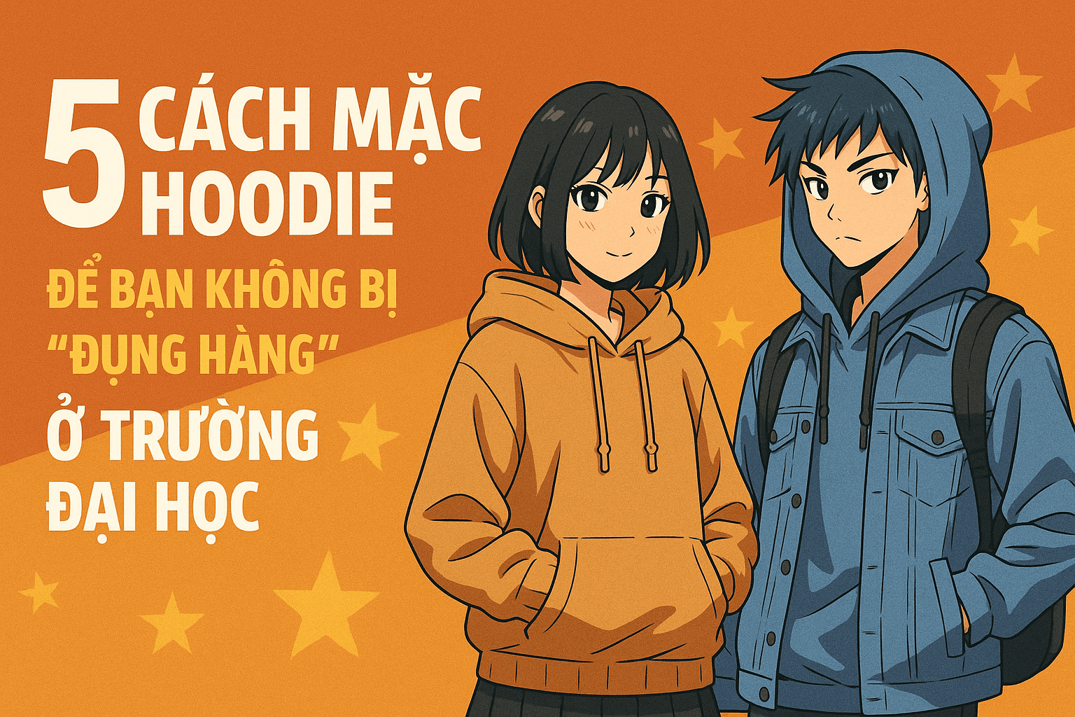 5 Cách Mặc Hoodie Để Bạn Không Bị 