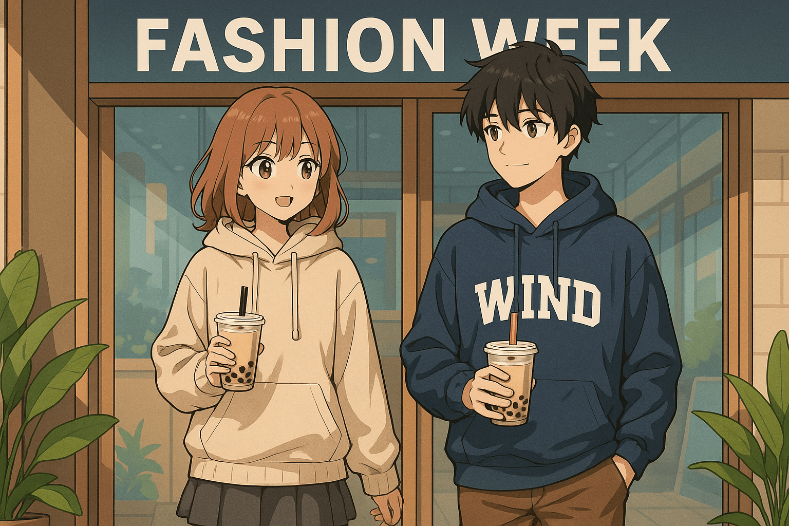 Phối đồ đi mua trà sữa mà vẫn đẹp như fashion week - Áo hoodie nữ & nam làm được điều đó!
