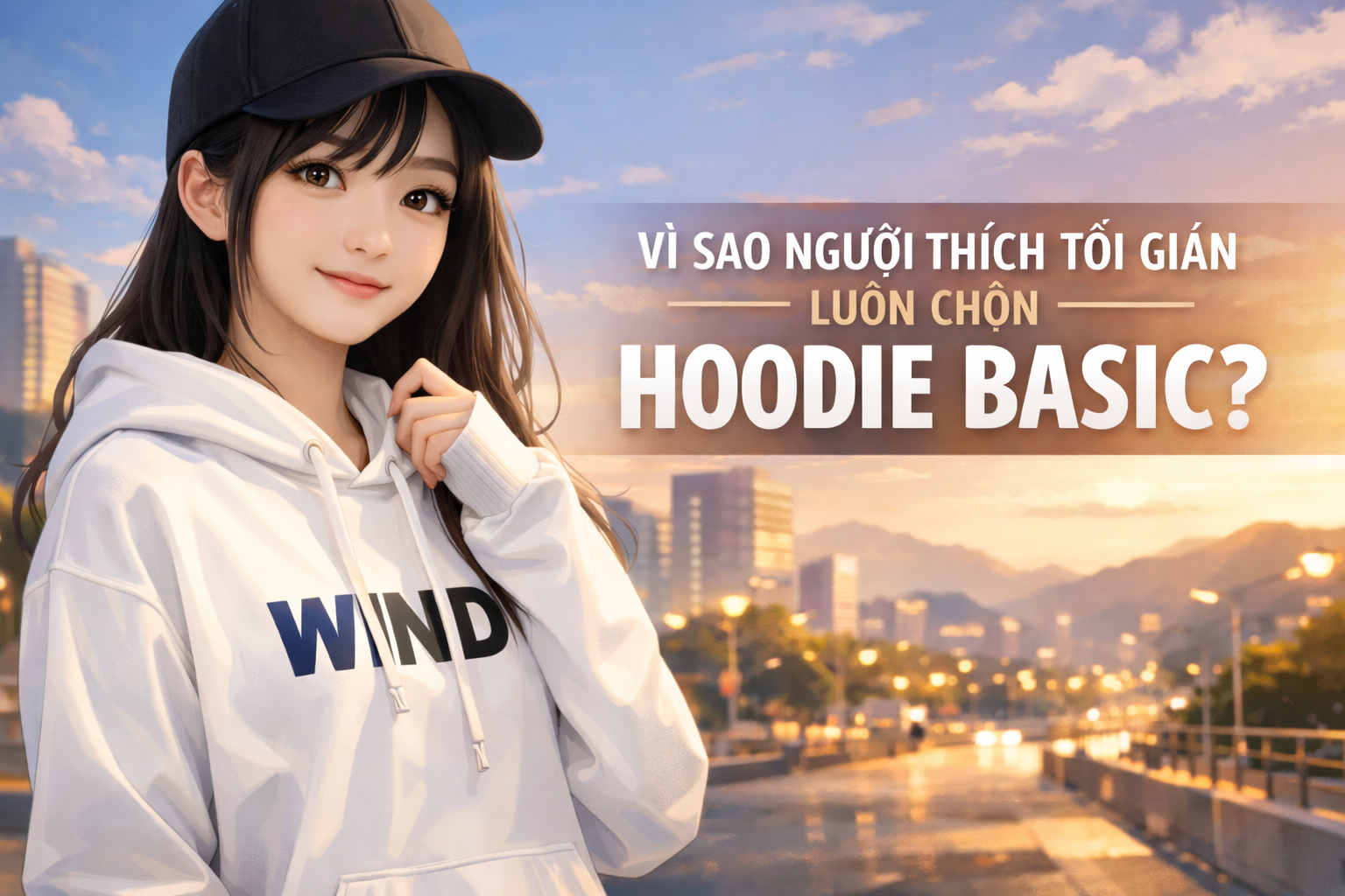 Vì sao người theo đuổi phong cách tối giản luôn chọn hoodie basic thay vì đồ cầu kỳ?