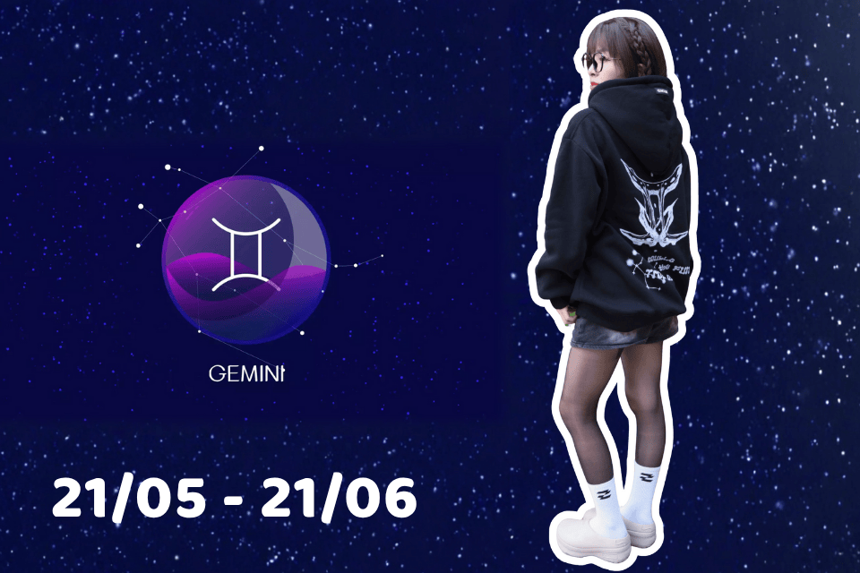 Hoodie Cung Song Tử: Giải Pháp Thời Trang Cá Nhân Hóa Cho Gen Z Yêu Chiêm Tinh