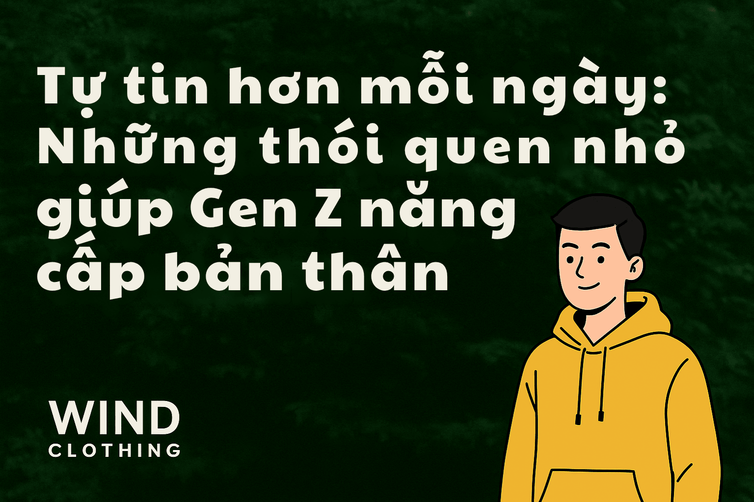 Tự Tin Hơn Mỗi Ngày: 9 Thói Quen Nhỏ Giúp Gen Z Nâng Cấp Bản Thân & Tôn Lên Phong Cách