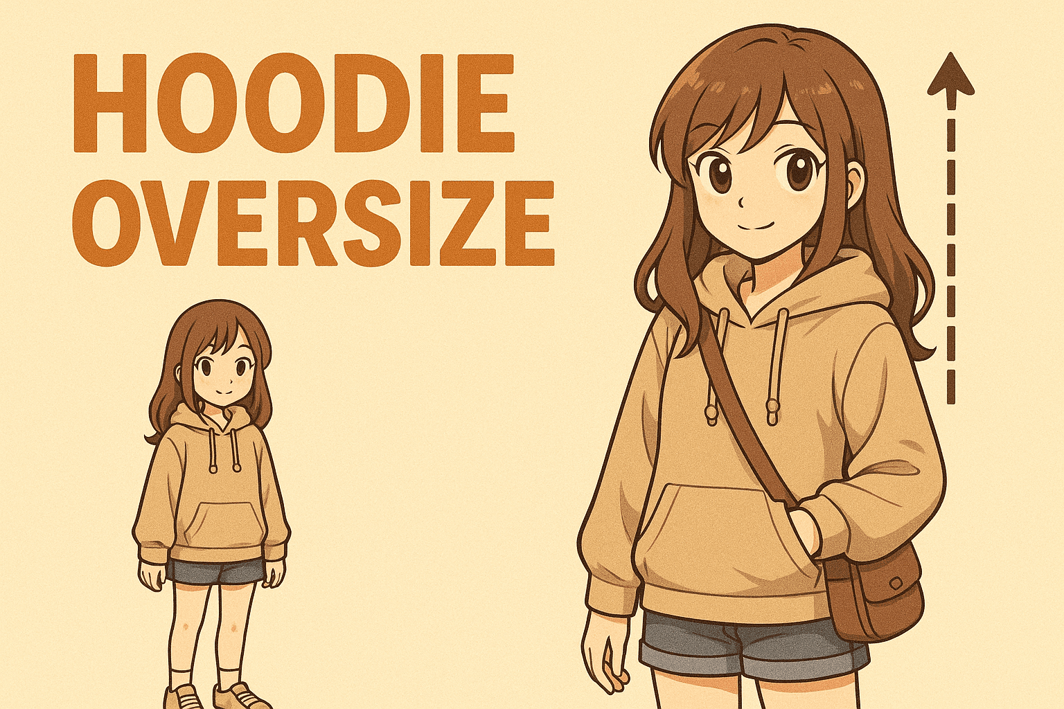 Hoodie oversize có thể ‘hack dáng’? Những tips giúp bạn từ 1m55 thành 1m7
