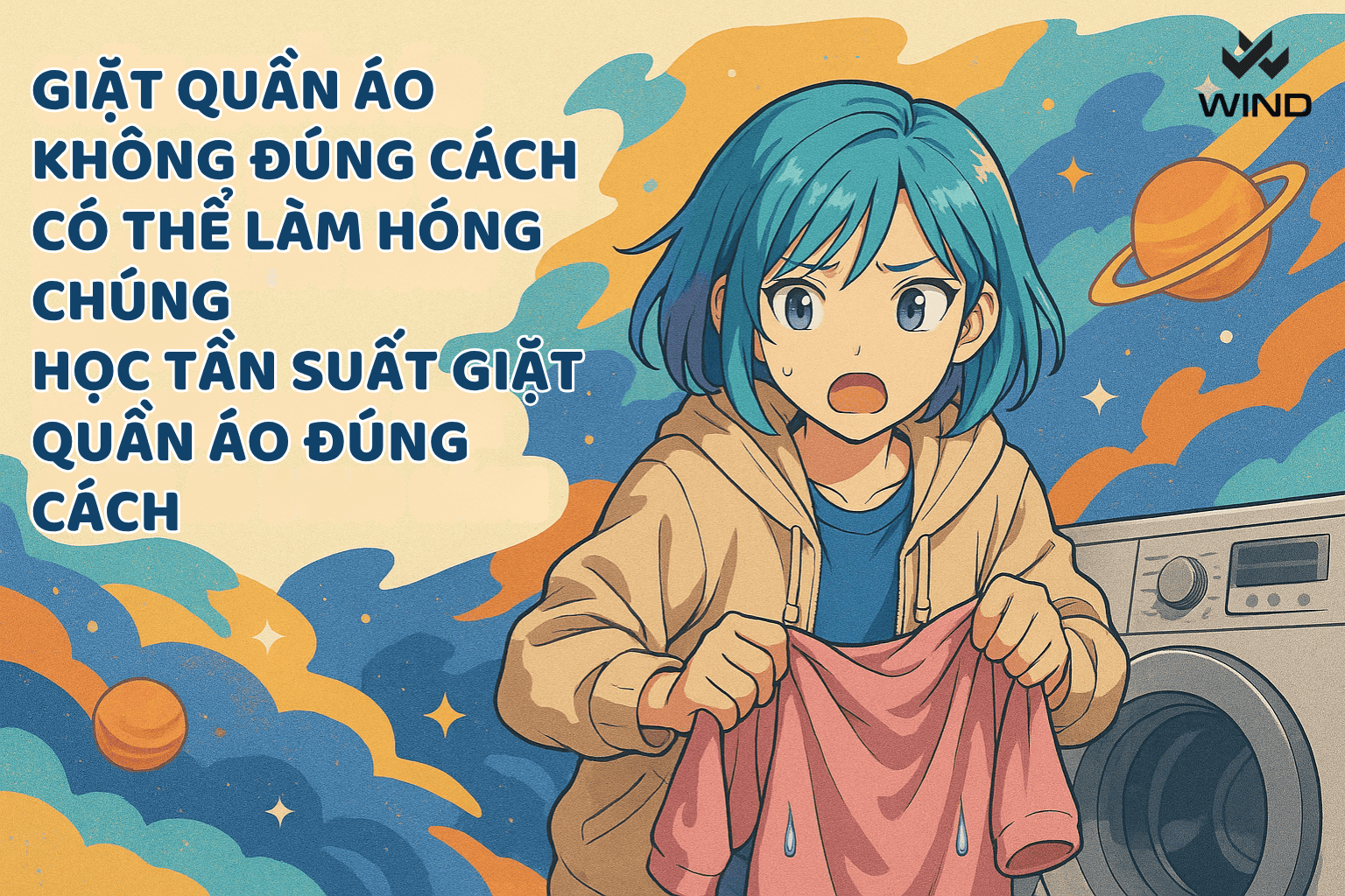 Giặt quần áo không đúng cách có thể làm hỏng chúng! Học tần suất giặt quần áo đúng cách