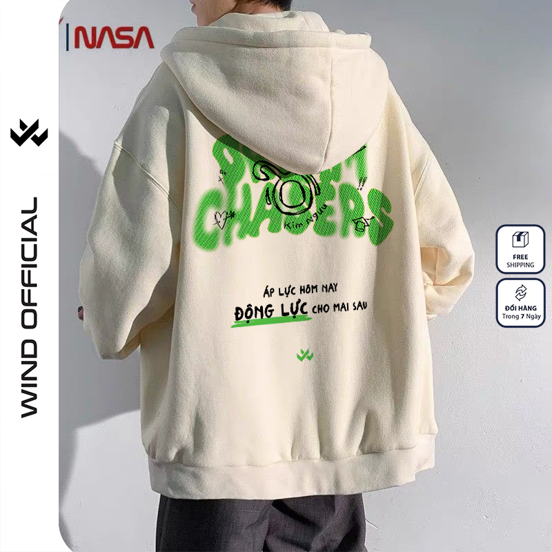 Áo hoodie unisex form rộng WIND Cung Hoàng Đạo V2 thời trang nam nữ nỉ bông oversize áo khoác chống nắng mùa hè