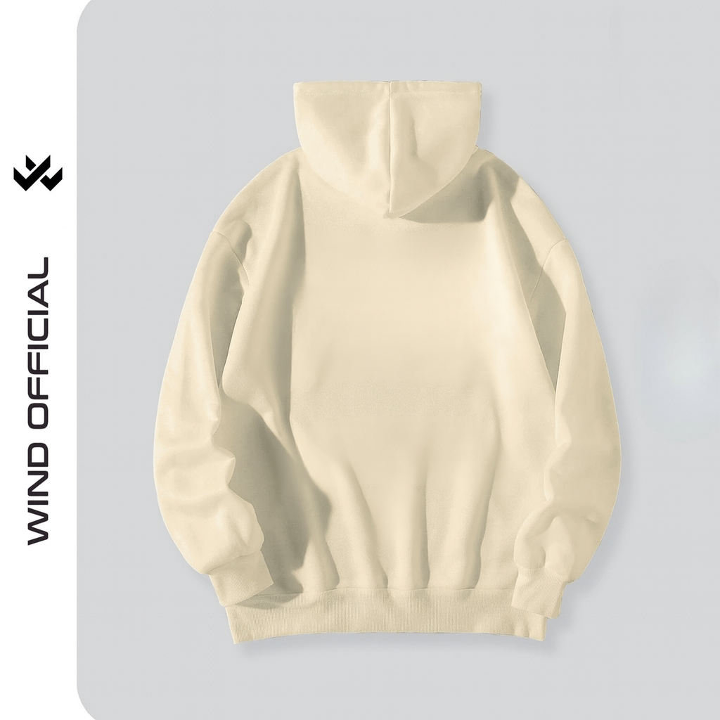 Áo hoodie unisex form rộng WIND Clothing TAP hoodie nút bấm thời trang nam nữ nỉ bông oversize Menswear Dài Tay Tay Dài
