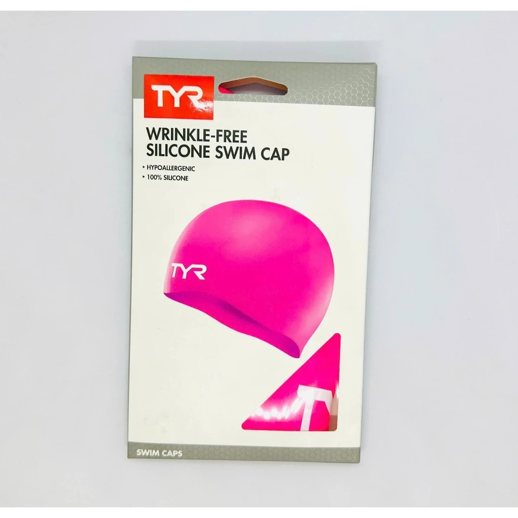 Mũ Bơi TYR Adult Silicone Wrinkle-Free Swim Cap