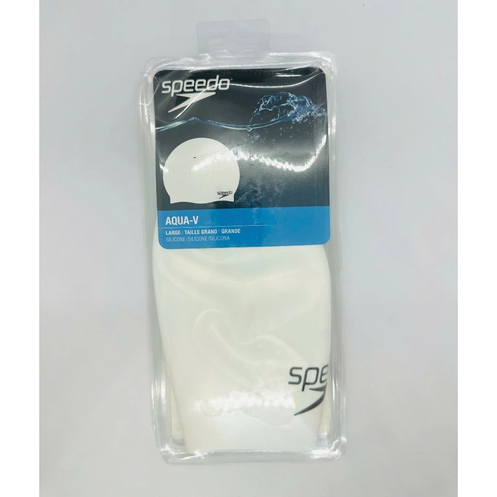 Mũ Bơi Speedo Adult Aqua-V Silicone Cap White.