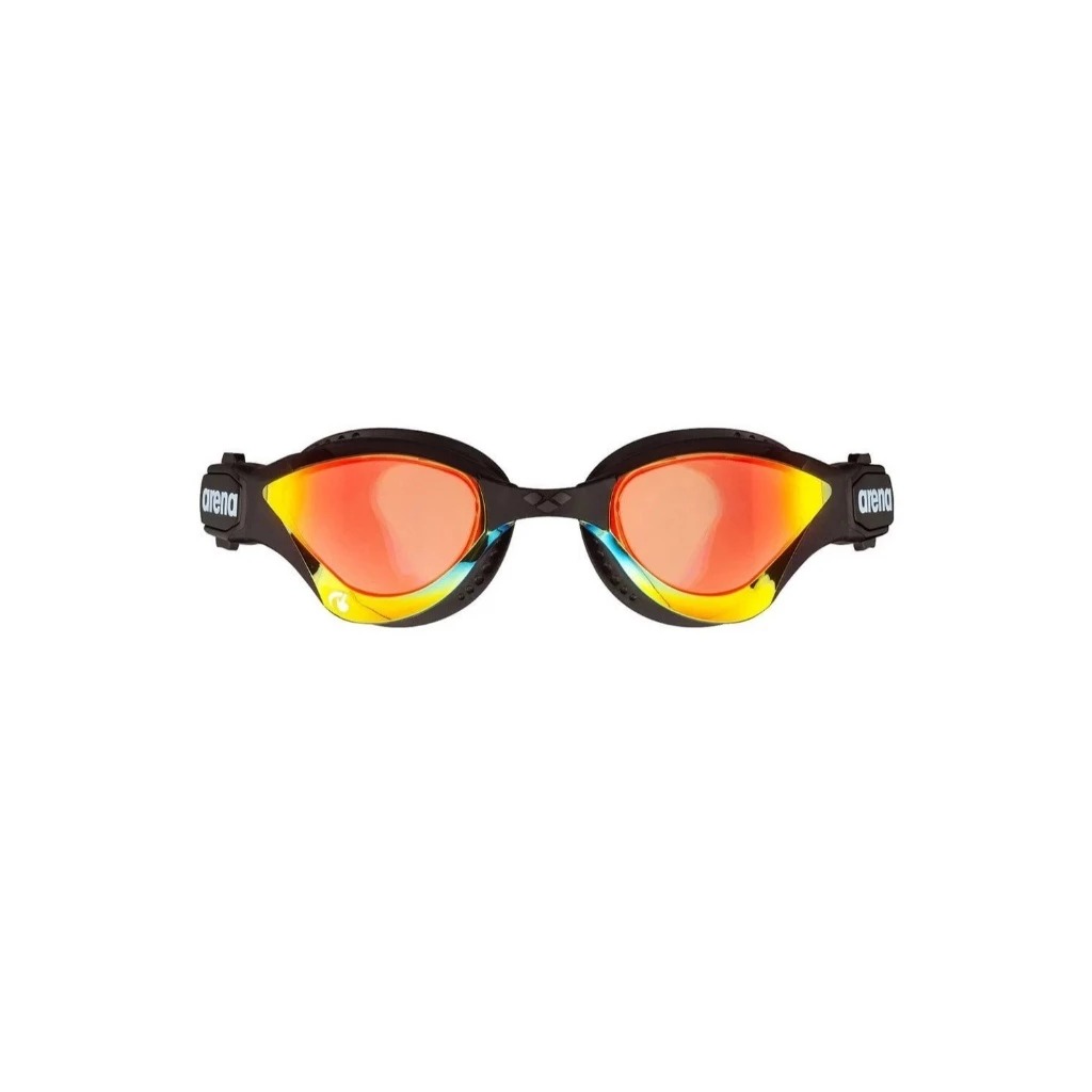 Kính bơi ARENA COBRA TRI MIRROR SWIPE chính hãng đen mắt vàng tráng gương.