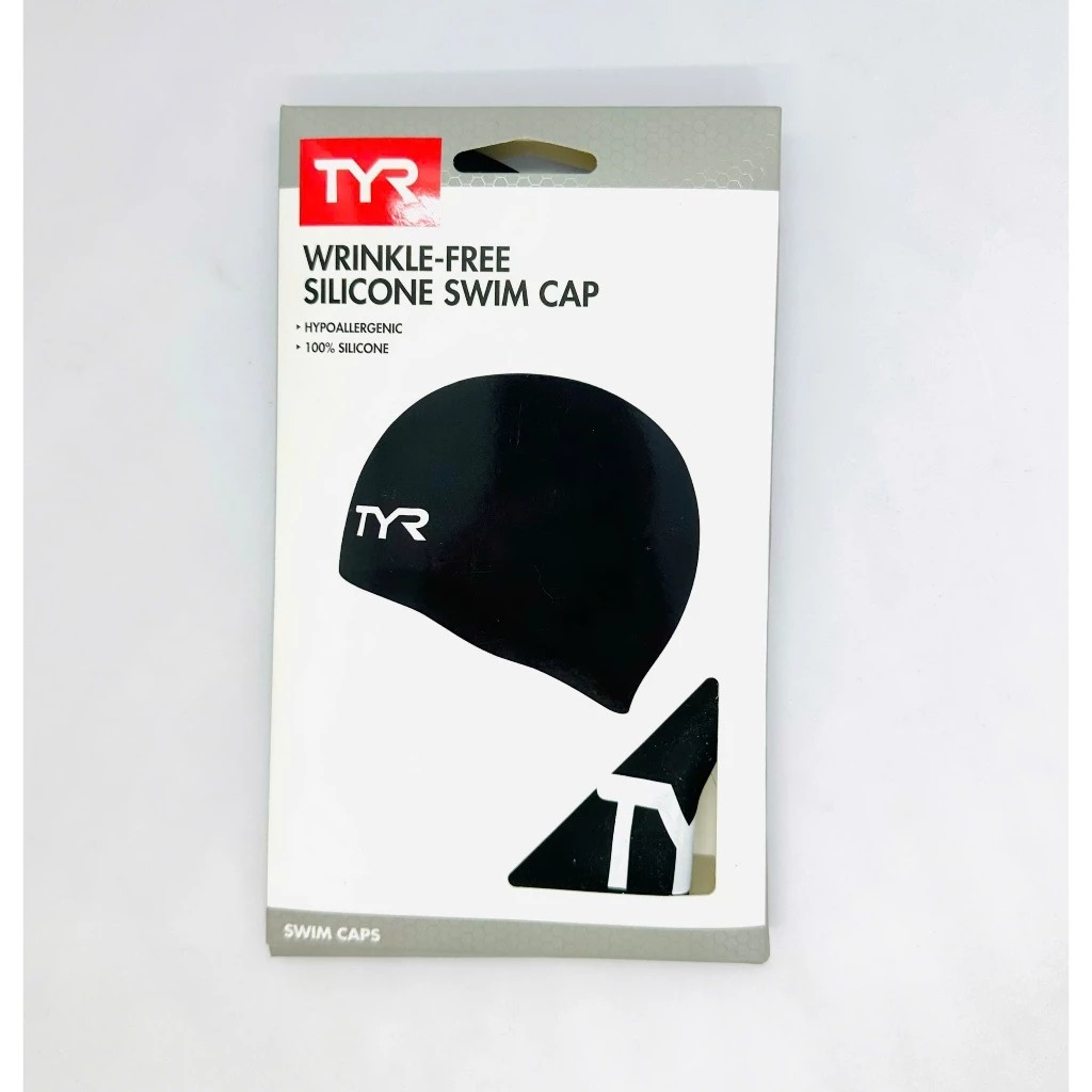 Mũ Bơi TYR Adult Silicone Wrinkle-Free Swim Cap