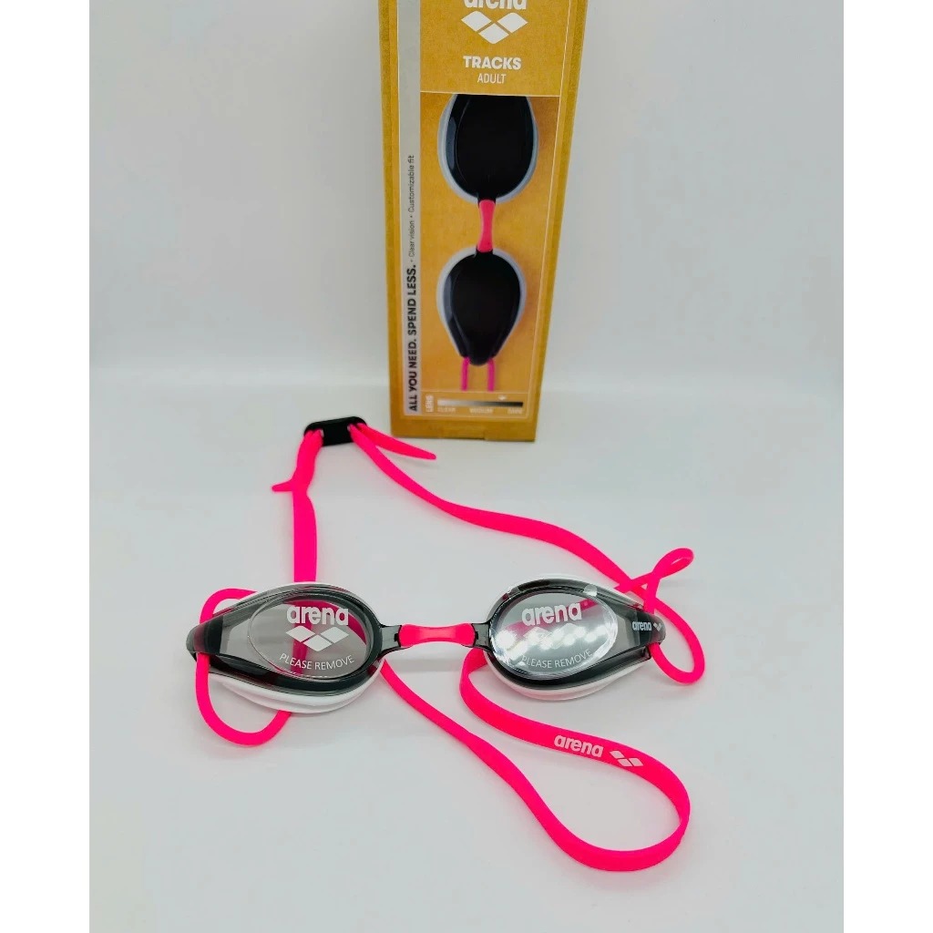 Kính bơi Arena Tracks Unisex Adult Essential Racing