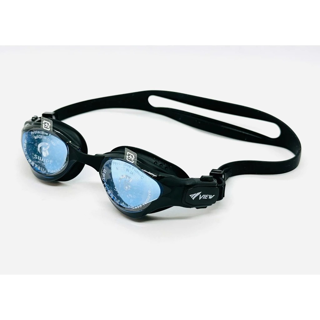 Kính Bơi VIEW V2000SA SWIPE DELFINA SWIPE for Triathlon/ Ows BLBK.