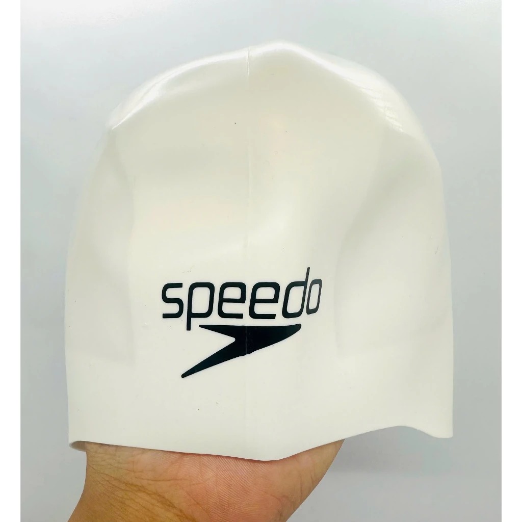 Mũ Bơi Speedo Adult Aqua-V Silicone Cap White.