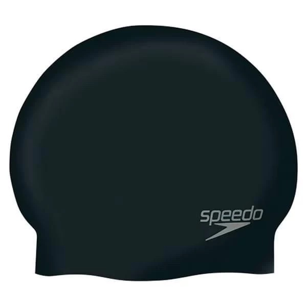 Mũ bơi SPEEDO Plain Moulded SiliCone Cap đen