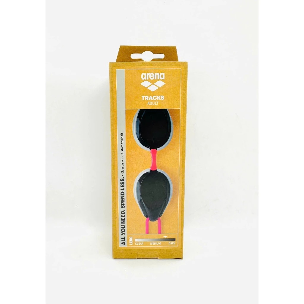 Kính bơi Arena Tracks Unisex Adult Essential Racing