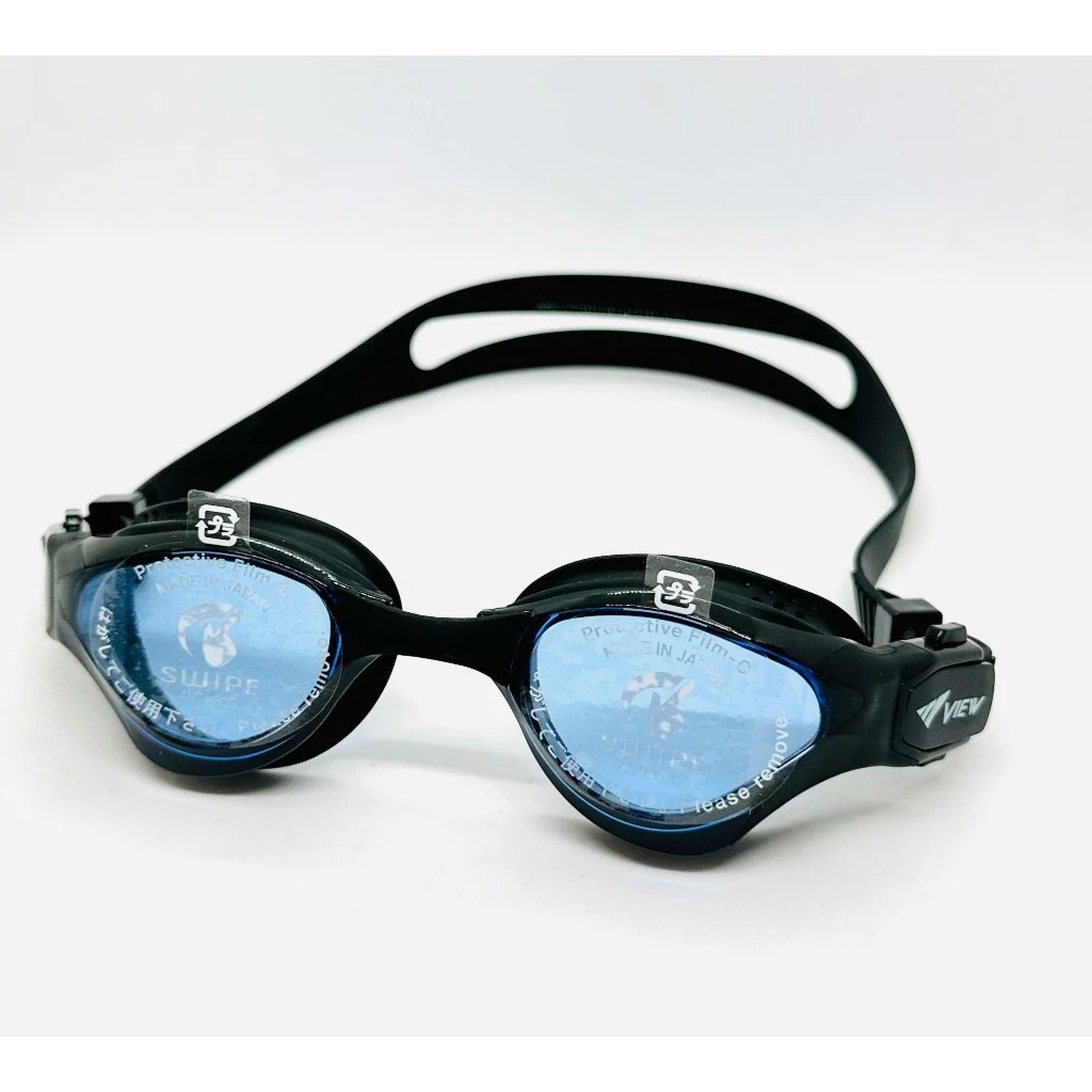 Kính Bơi VIEW V2000SA SWIPE DELFINA SWIPE for Triathlon/ Ows BLBK.