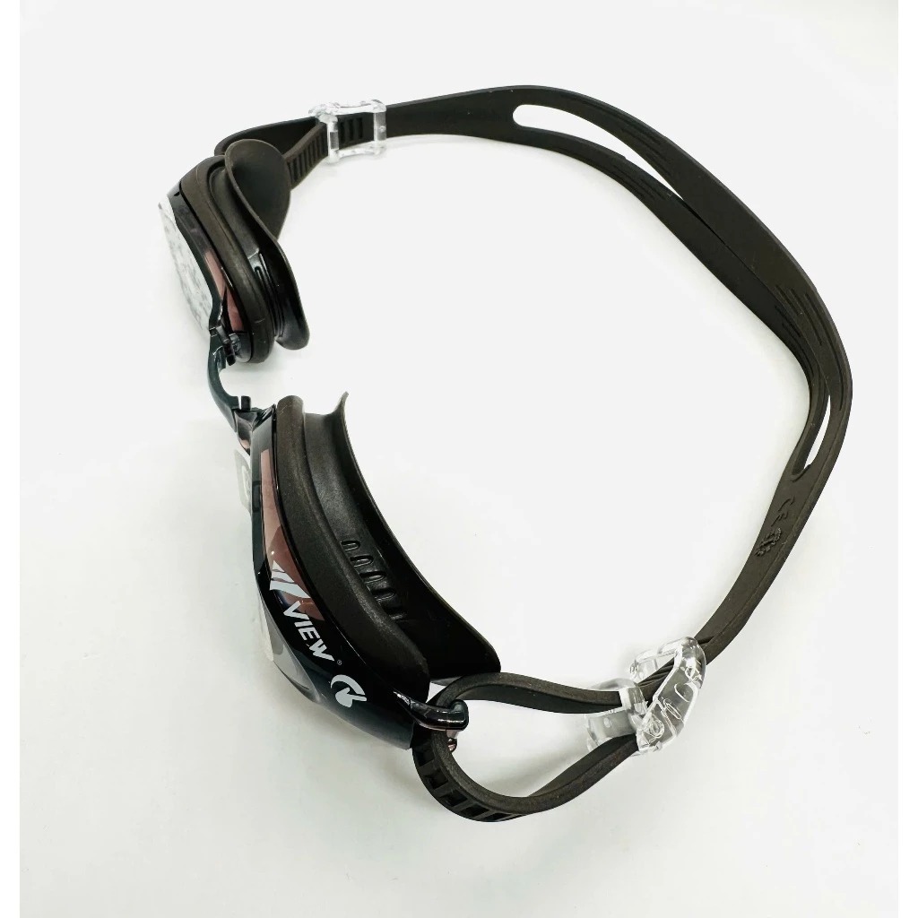 Kính bơi View V640SA SWIPE Anti-Fog Natural Fit & Wide View Nâu BR.