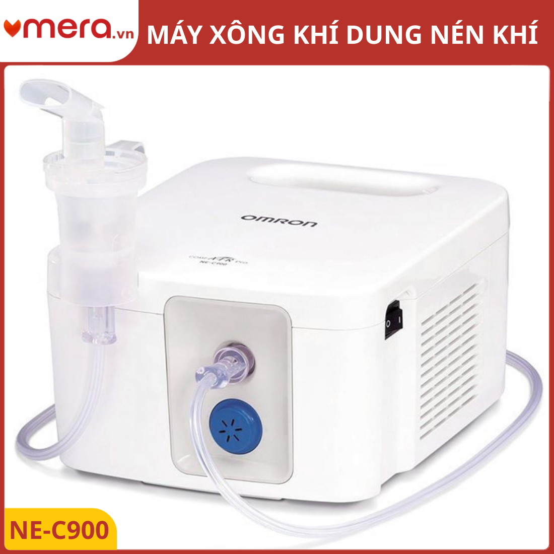 Máy Xông Khí Dung Omron NE-C900 (Công Suất Lớn, Chuyên Nghiệp) - Chuẩn Bệnh Viện