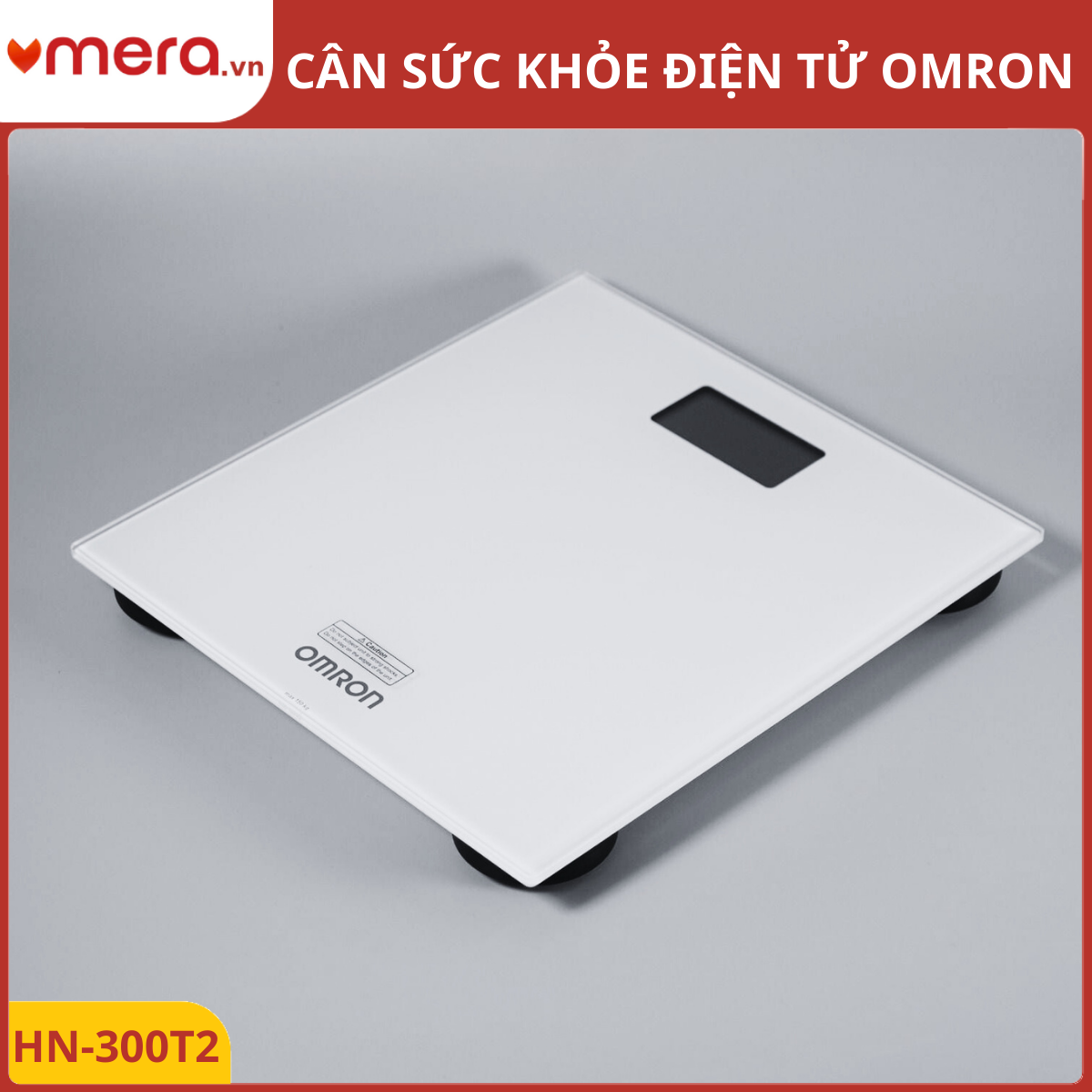 Cân Thông Minh Omron HN-300T2 - Kết Nối Bluetooth, Đo BMI