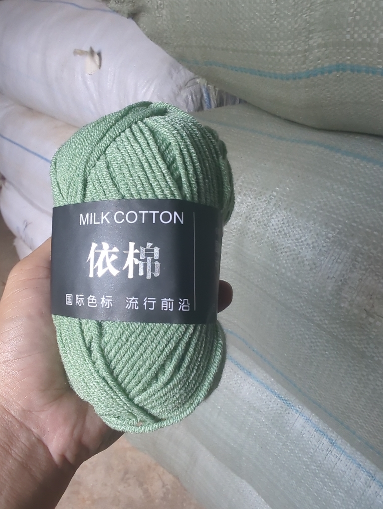 Milk Cotton 50g (+-5G) Xả lỗ cắt dòng 5.8k