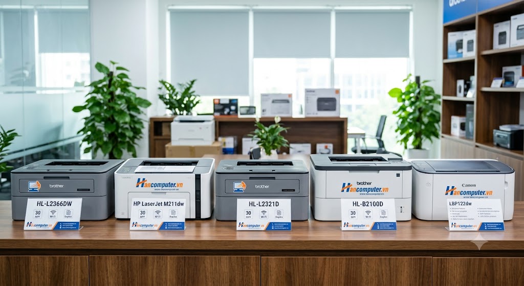 Top 5 Máy In Laser Đen Trắng Đảo Mặt Giá Rẻ Nên mua năm 2026