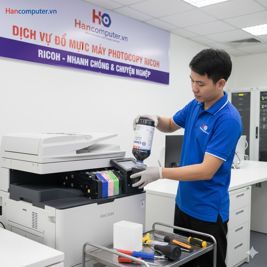 Dịch Vụ Đổ Mực Máy In Photo Xerox 3060 Tại Hà Đông, nhanh Chóng, Giá Tốt tại Hancomputer.vn