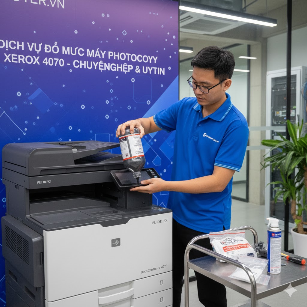 Dịch Vụ Đổ Mực Máy Photocopy Xerox 4070 Tại Hà Nội – Uy Tín, Nhanh Chóng, Giá Tốt tại Hancomputer.vn