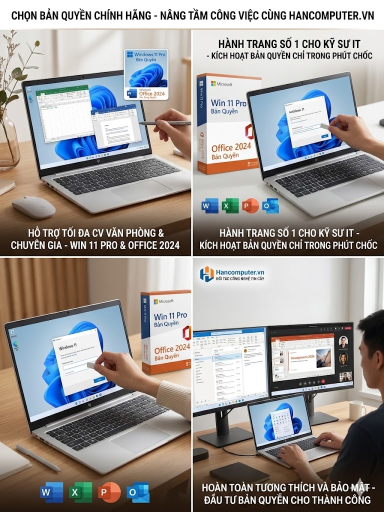 Giải Pháp Sử Dụng Windows Và Office Bản Quyền Cho Doanh Nghiệp Năm 2026