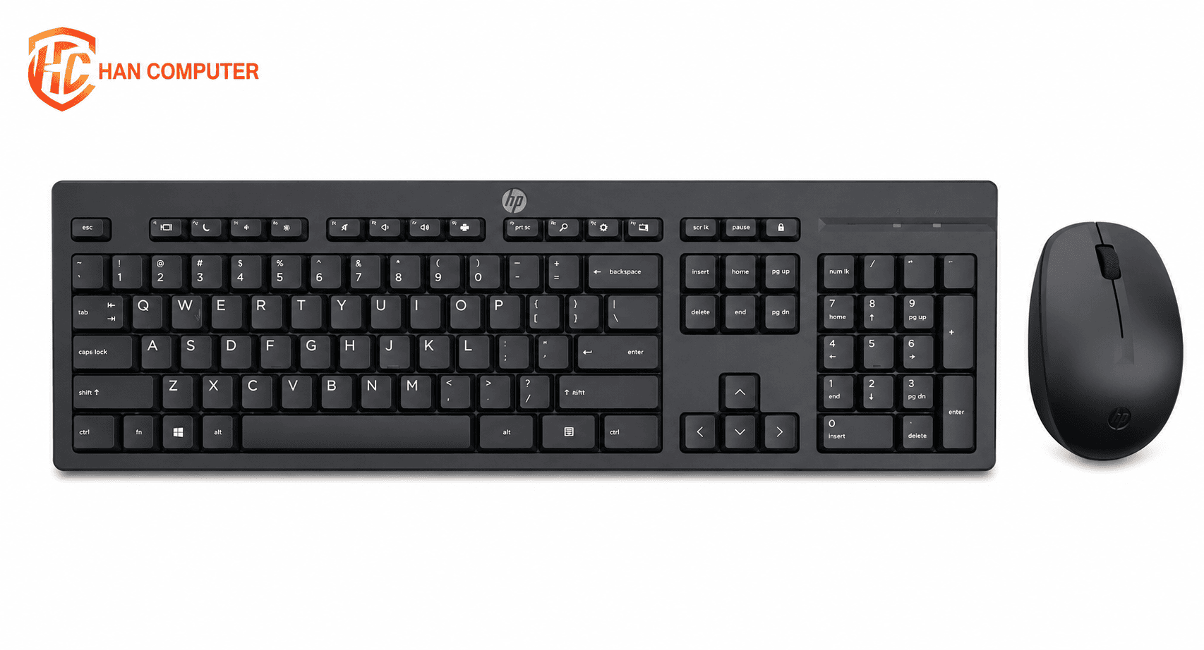 Bộ Bàn Phím Chuột Không Dây HP 510 Black/White – Thiết Kế Sang Trọng, Kết Nối Ổn Định, Làm Việc Hiệu Quả