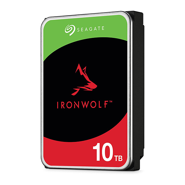 Ổ cứng nas Seagate Ironwolf 10TB ST10000VN000 (3.5Inch/ 7200rpm/ Cache 256MB/ SATA3)
