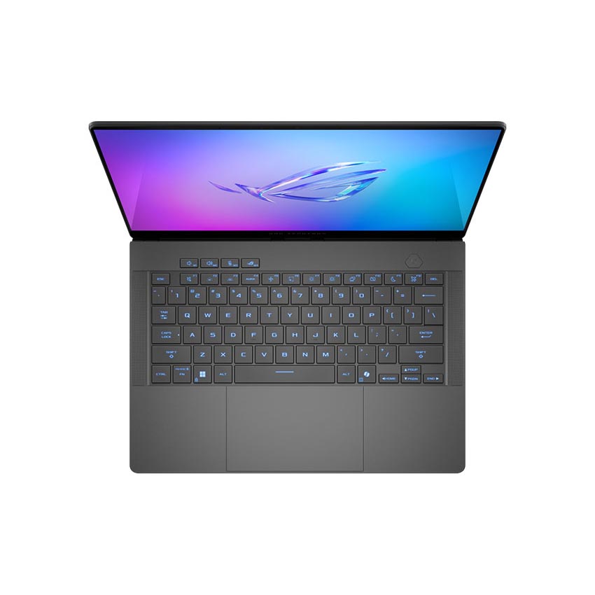 Laptop Asus Gaming ROG Zephyrus GA403WM-QS051WS (AI 9 HX 370/ 32GB/ 1TB SSD/ RTX 5060 8GB/ 14 inch 3K/ 120Hz/ Win 11/ Office/ Grey/ Túi/ Sạc nhanh/ Vỏ nhôm)