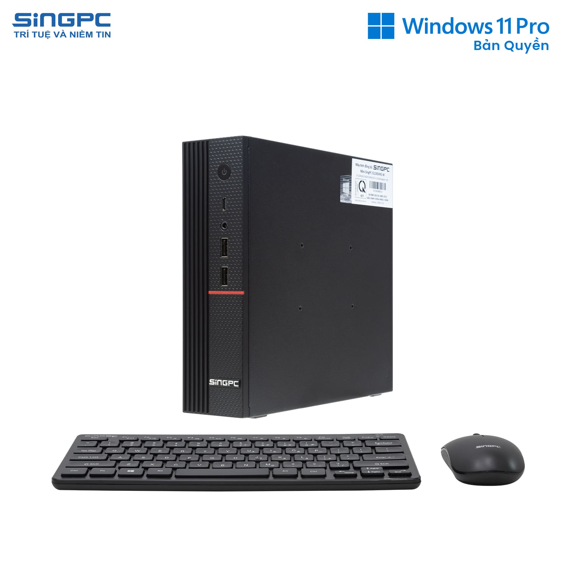 PC SingPC mini i71265H95-W (i7 12650H/ 16GB/ 512GB SSD/ Wifi + BT/ Win 11 Pro)