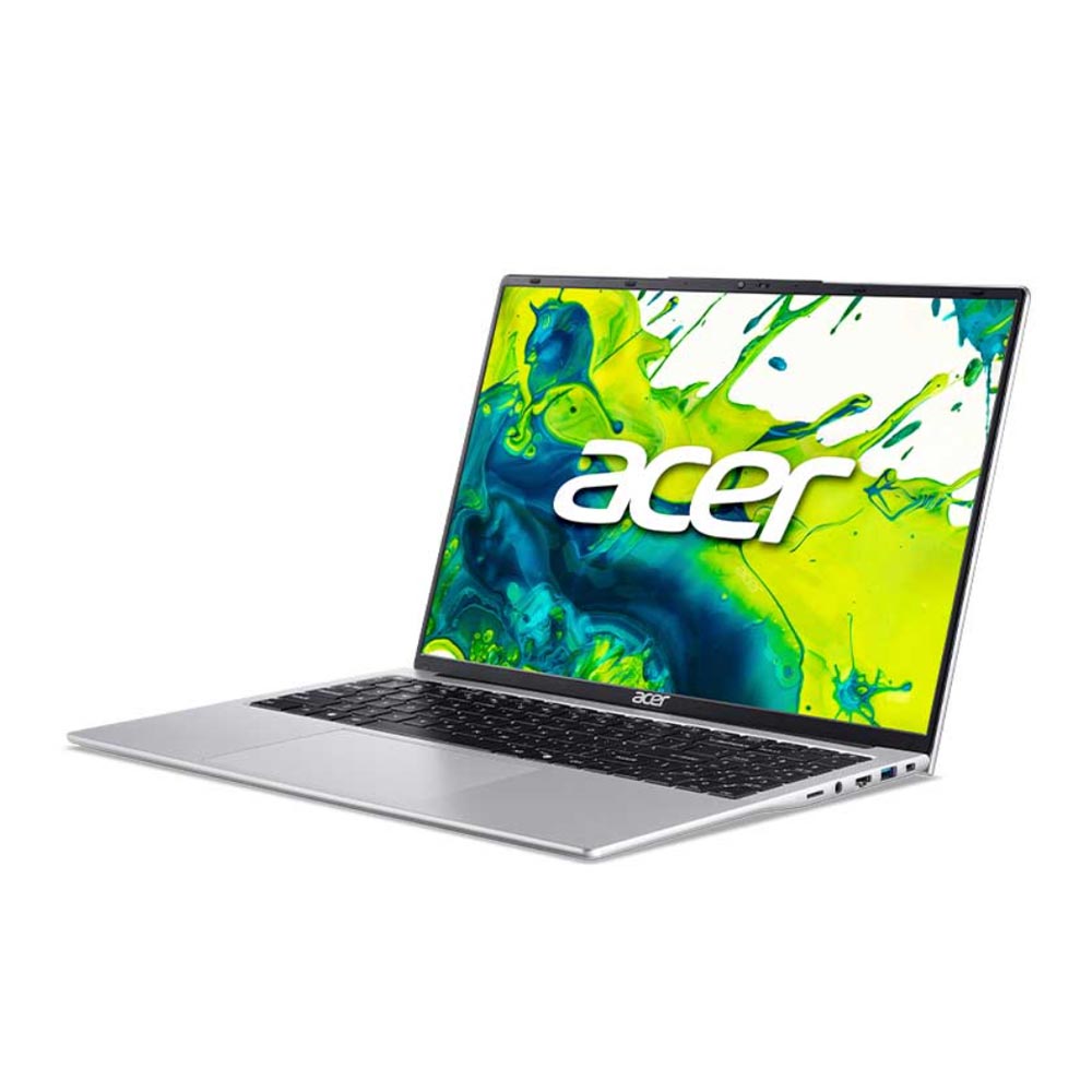 Laptop Acer Aspire Lite 16 AI AL16-71P-71WU (Ultra 7 155H/ 16GB/ 512GB SSD/ 16.1 inch FHD+/ 60HZ/ Win11/ Silver/ 2Y)