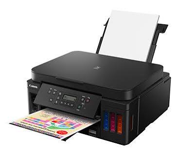 Máy in phun màu Canon PIXMA G6070 (A4/A5/ In/ Copy/ Scan/ Đảo mặt/ USB/ LAN/ WIFI)