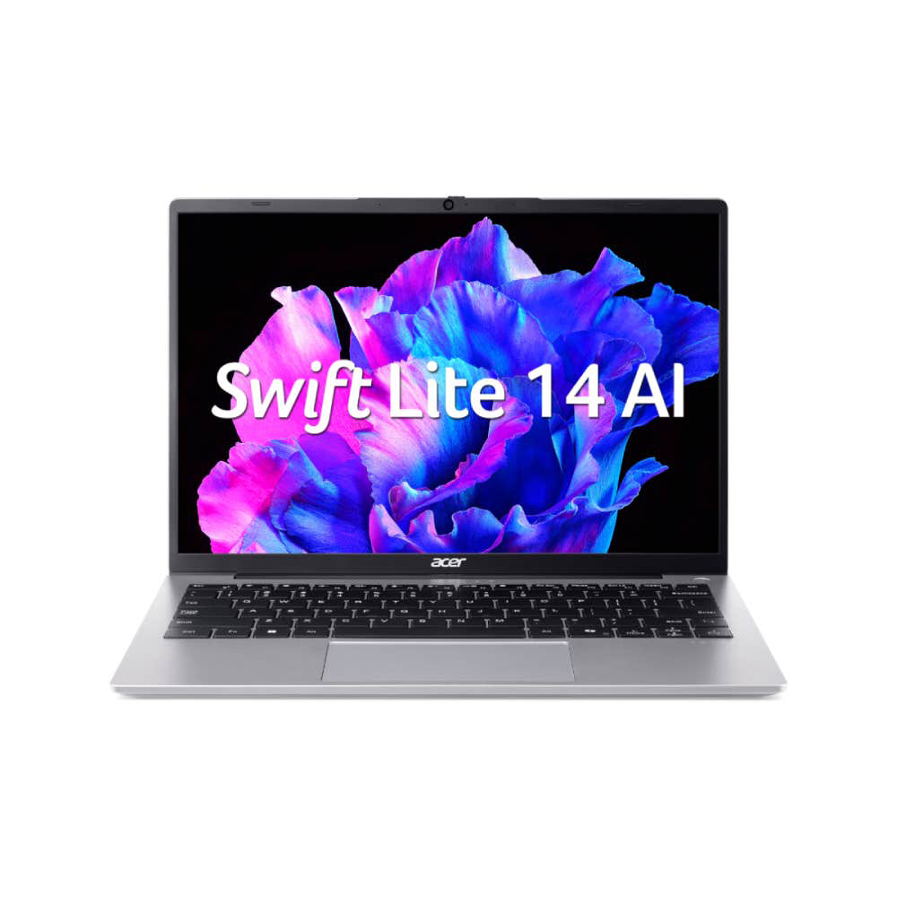 Laptop Acer Swift Lite 14 AI SFL14 51M 56HS (Ultra 5 125U/ 16GB/ 512GB SSD/ 14 inch FHD+/ 60HZ/ Win11/ Silver/ Vỏ nhôm/ 2Y)