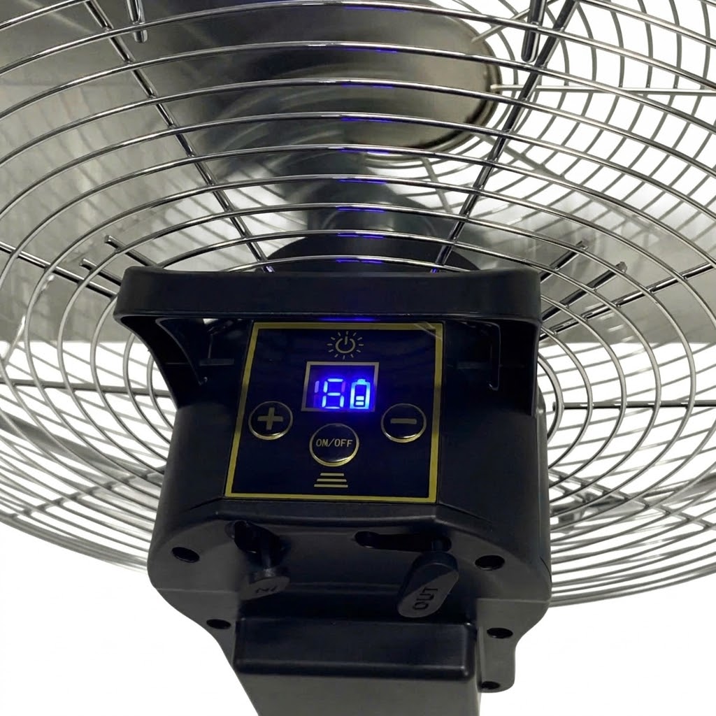 Quạt Chân Quỳ Năng Lượng Mặt Trời 16 Inch QS-2026Q-16