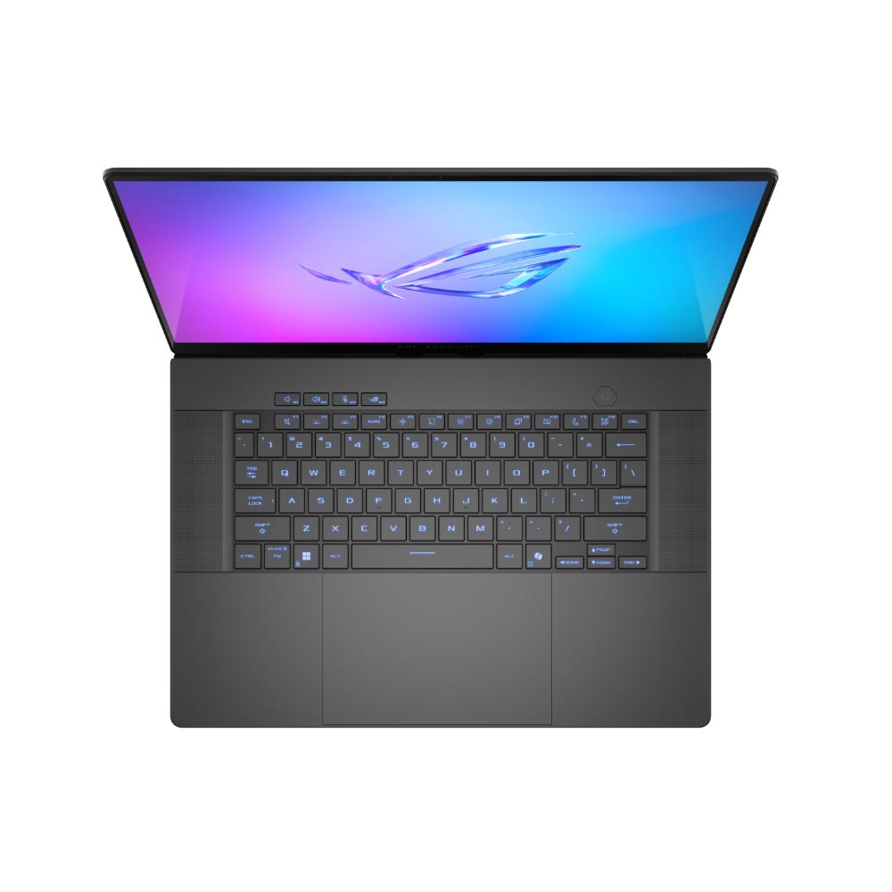 Laptop Asus Gaming ROG Zephyrus G16 GU605CR-QR107W (Ultra 9 285H/ 32GB/ 1TB SSD/ RTX 5070Ti 12GB/ 16 inch 2.5K/ 240Hz/ Win11/ Grey/ Túi/ Sạc nhanh/ Vỏ nhôm)