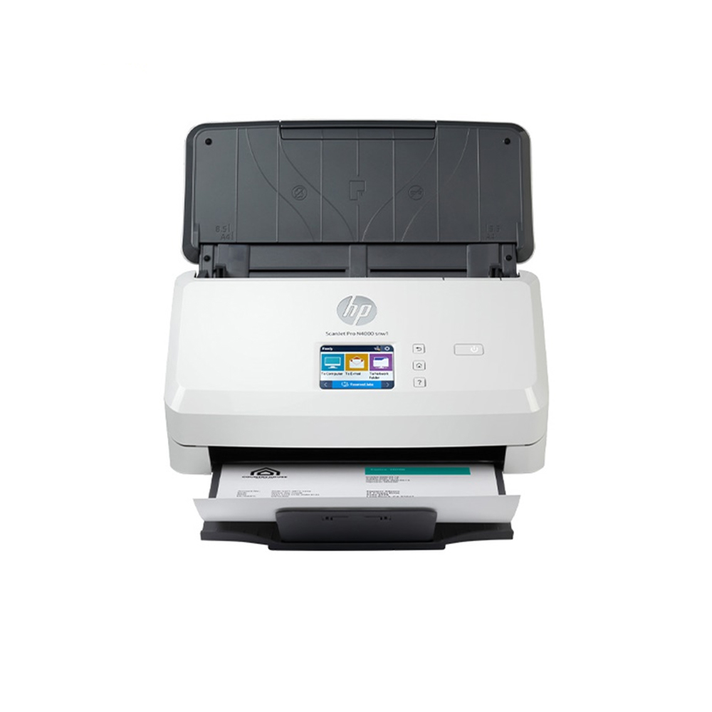 Máy Scan HP ScanJet Pro N4000 SNW1 6FW08A (A4/A5/ Đảo mặt/ ADF/ USB/ LAN/ WIFI)