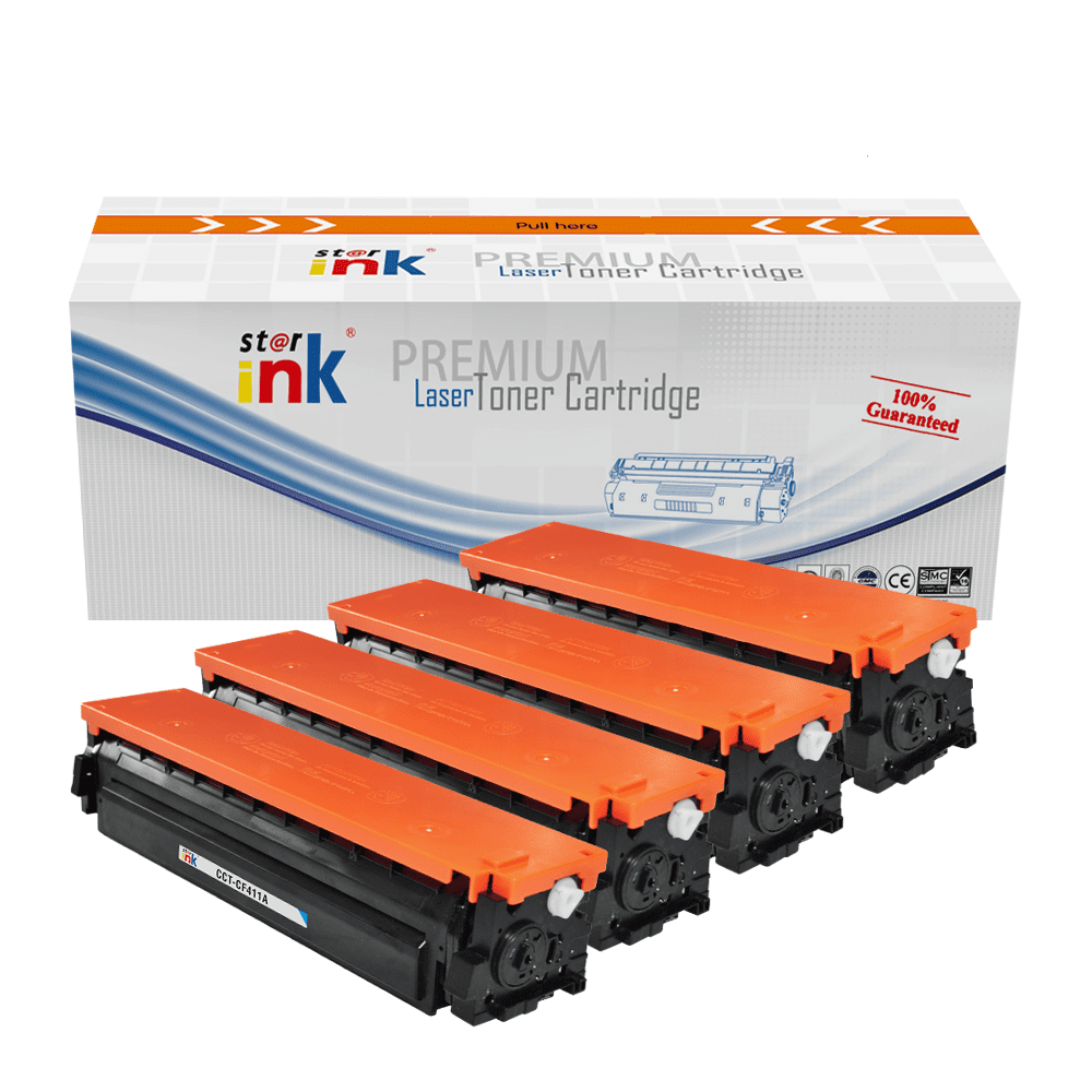 Hộp in laser HP 410A Black (CF410A)/ Cyan (CF411A)/ Yellow (CF412A)/ Magenta (CF413A) (Dùng cho máy M477fdw, M477fnw, M377dw, M452dn, M452dw, M452nw)