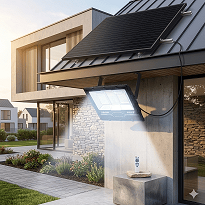 Đèn năng lượng mặt trời CET-105D-500W 500W chống nước IP67 ngoài trời