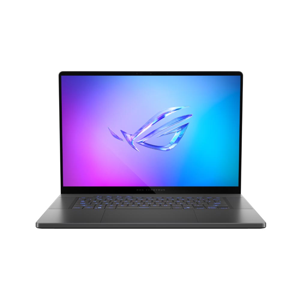 Laptop Asus Gaming ROG Zephyrus G16 GU605CR-QR107W (Ultra 9 285H/ 32GB/ 1TB SSD/ RTX 5070Ti 12GB/ 16 inch 2.5K/ 240Hz/ Win11/ Grey/ Túi/ Sạc nhanh/ Vỏ nhôm)