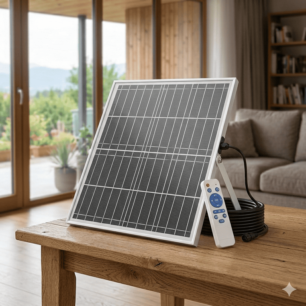 Đèn Pha Năng Lượng Mặt Trời CET-105D- 1000W 1000W chống nước IP67 ngoài trời