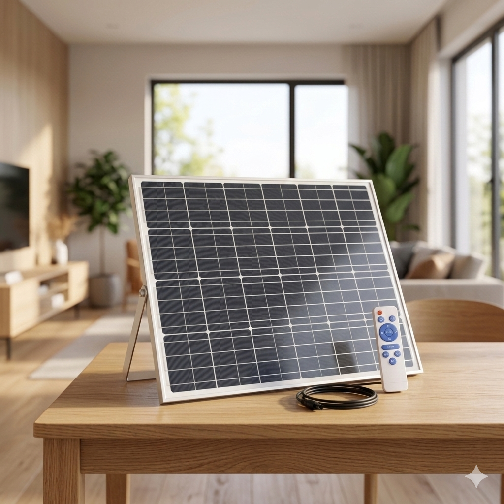 Đèn năng lượng mặt trời CET-105D-500W 500W chống nước IP67 ngoài trời