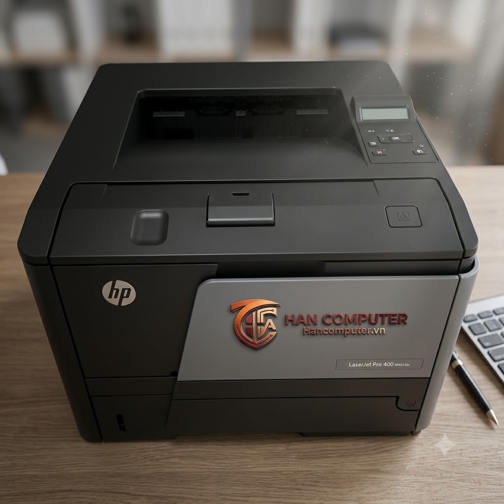 Máy In HP LaserJet Pro 400 M401d Cũ – In 2 Mặt Giá Rẻ Tại Hancomputer